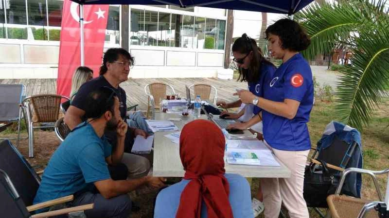 Ordu'da yamaç paraşütü festivali