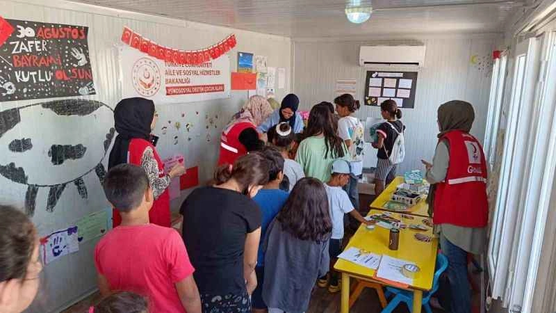 Kızılay’dan sosyal destek faaliyeti