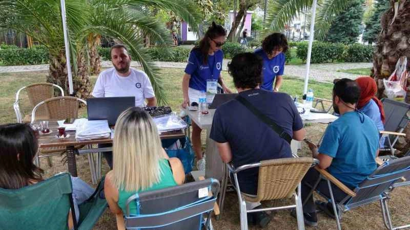 Ordu'da yamaç paraşütü festivali