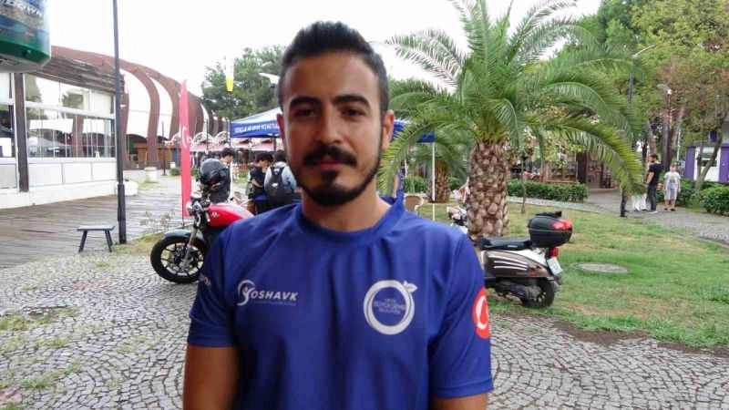 Ordu'da yamaç paraşütü festivali