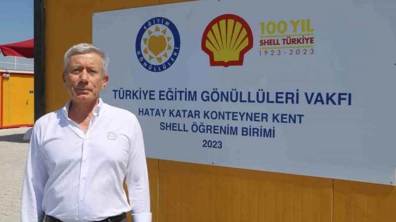 Shell'den depremzedelere destek