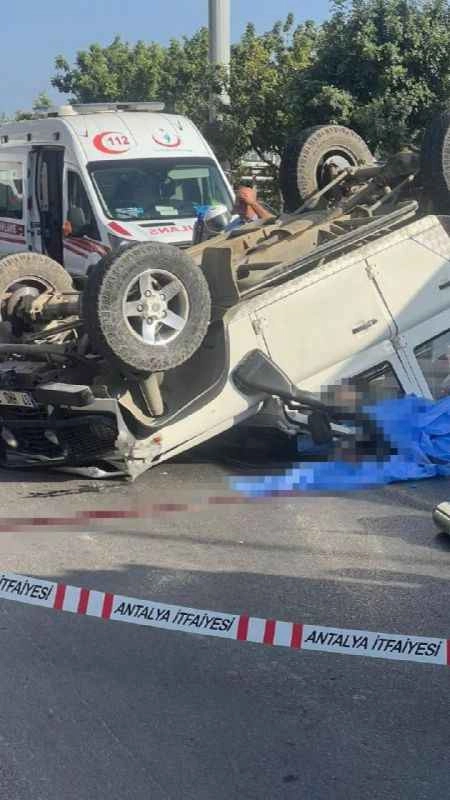 Alanya’da safari kazası