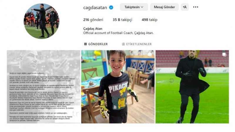 Kayserispor Çağdaş Atan’la tüm bağlarını koparıyor