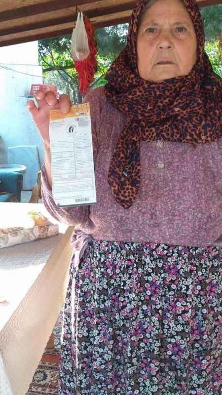 Yaşlı kadına 17 binlik fatura şoku