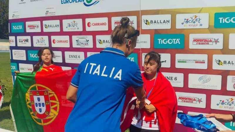 Münevvere Yılmaz Avrupa Şampiyonasında şampiyon oldu