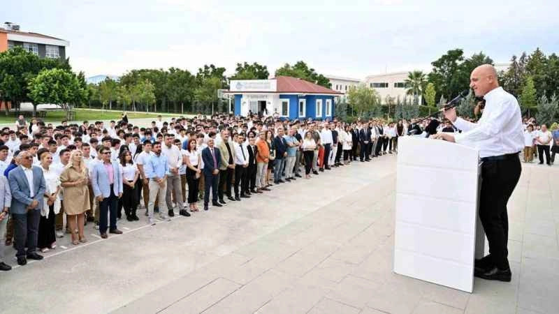 Antalya OSB Teknik Koleji’nde ilk ders zili çaldı
