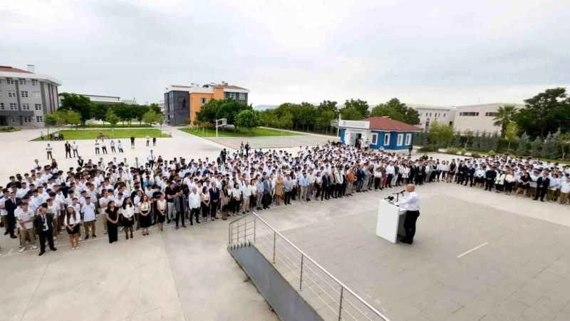 Antalya OSB Teknik Koleji’nde ilk ders zili çaldı