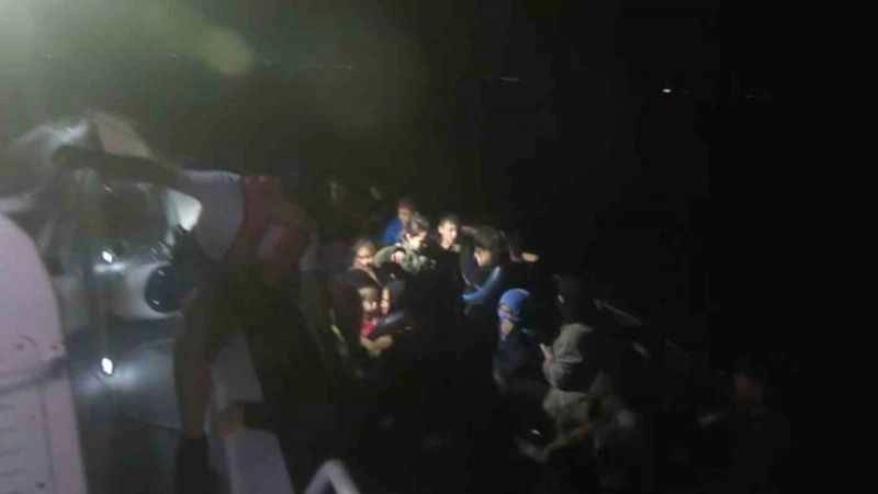 Didim’de 33 göçmen yakalandı