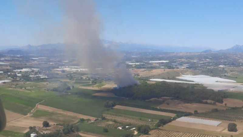 Manavgat Çolaklı’da orman yangını