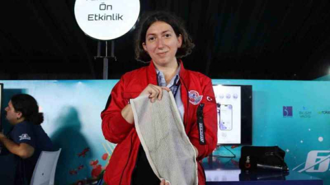 Bu kumaş, veri çeken kumaş