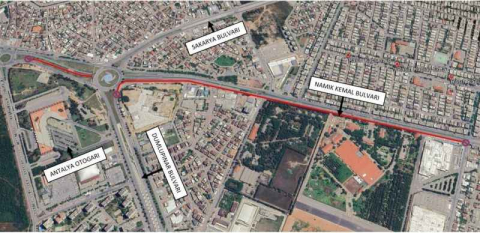 Kepez’de Namık Kemal Bulvarı trafiğe kapanıyor