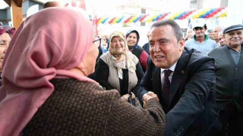 Doğal gaza kavuşan yedinci ilçe Elmalı oldu