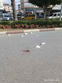 Yaya geçidinde Alman turiste çarptı