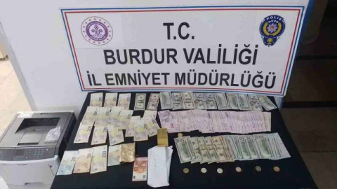Burdur’da döviz çalan hırsız tutuklandı