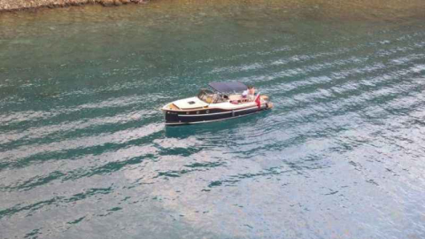 Deniz kirliliği dron ile tespit edildi: 6 bin 140 TL para cezası