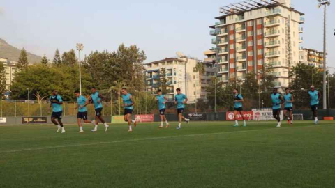 Alanyaspor, Gaziantep FK maçı hazırlıklarına başladı