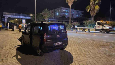 Antalya’da trafik kazası: 2 yaralı