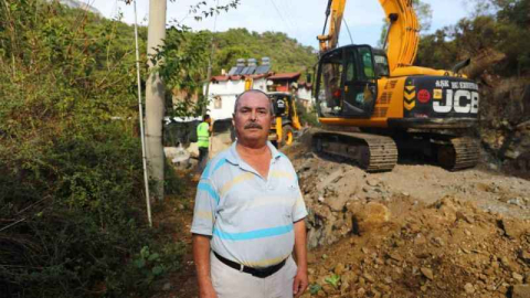 25 yıllık kanalizasyon sorunu için kollar sıvandı