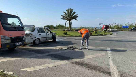 Alanya’daki trafik kazasında 4 yaralı