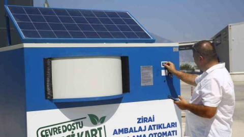Atık toplama otomatlarının sayısı arttırıldı