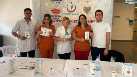 Organ bağışı için stant kuruldu