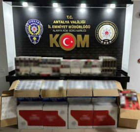 Kaçak tütün ürün satıcılarına işlem yapıldı