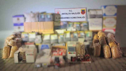 Depoda 480 kilo tütün ele geçirildi