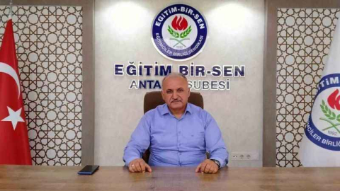 Eğitim Bir Sen Antalya Başkanı Miran: "İddia değil iftira"