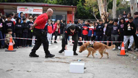 Zeyna’dan öğrencilere afet tatbikatı