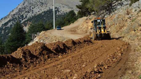 Başgölcük yaylasında stabilize çalışması