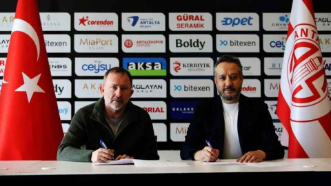 Sergen Yalçın resmen Antalyaspor’da