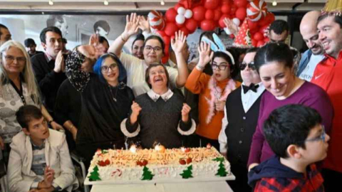 Özel çocuklara özel kutlama