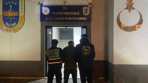 Hapis cezalı şahıs Manavgat'ta yakalandı