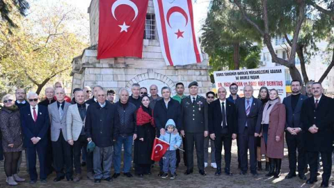 Kıbrıs Türkü’nün milli kahramanları Antalya’da anıldı