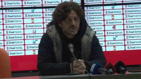 Fatih Tekke: 'Beklemediğimiz bir skor oldu'