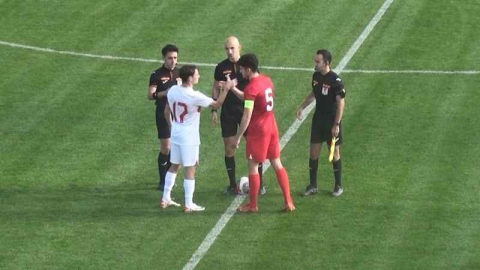 Genç milliler 2-2 berabere kaldı