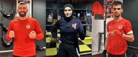 Kick boksörlerin hedefi altın madalya