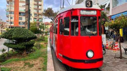 Nostalji Tramvayı'na bakım molası