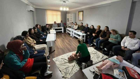 Vefa’ya ilk yardım eğitimi