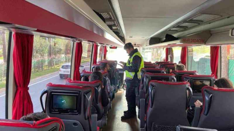 Şehirlerarası otobüslere denetim