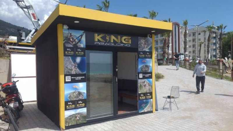 Alanya Belediyesi kaçak yapıyı kaldırdı