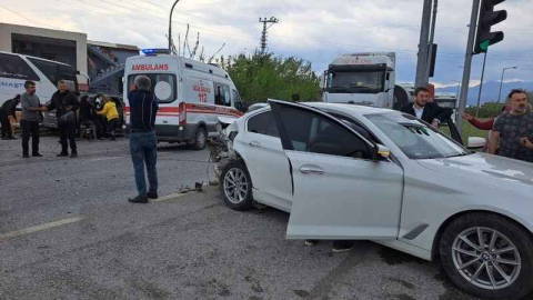 Zincirleme kazada 7 kişi yaralandı