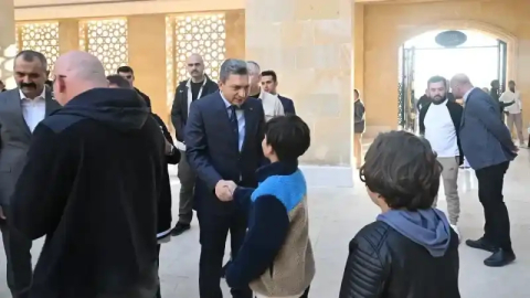 Vali Şahin'den bayram ziyaretleri
