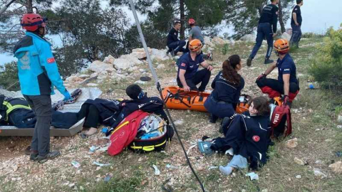 Antalya'da teleferik kazasında 1 ölü, 2’si çocuk 7 yaralı