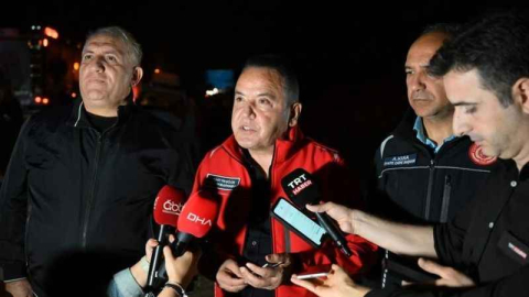 Başkan Böcek: 184 vatandaşımızı kurtarma çalışmaları sürüyor