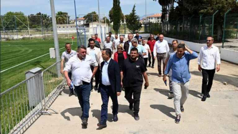 Başkan Niyazi Nefi Kara, güreş hazırlıklarını başlattı