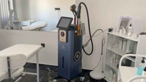 Ruhsatsız güzellik merkezine baskın