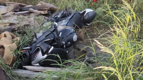Kuaför çift motosiklet kazasında yaralandı