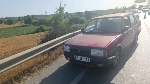 Çevreyolunda kaza ucuz atlatıldı