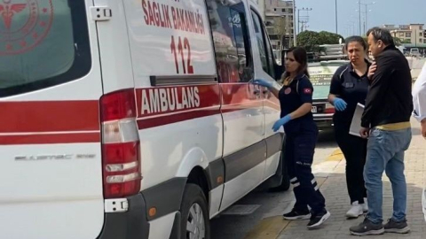 Kaskı sayesinde kazayı ucuz atlattı